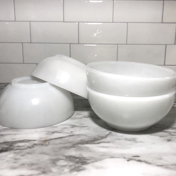 Fire King Other - Fire King Cereal Soup Dessert Bowls. Set of 4.